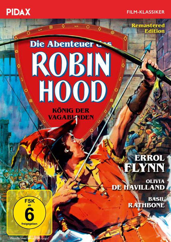 Cover for Errol Flynn · Die Abenteuer Des Robin Hood-könig Der Vagabund (DVD) (2021)