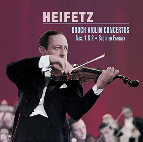 Cover for Jascha Heifetz · Bruch: Violin Concertos No. 1. No. 2 (CD) [Japan Import edition] (2015)