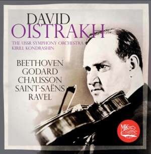 Cover for David Oistrakh · Kondrashin, Kirill - Beethoven - Godard - Chausson - Saint-sa (CD)
