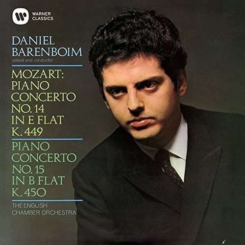 Cover for Daniel Barenboim · Mozart: Piano Concertos Nos. 14 &amp; 15 (CD) (2015)