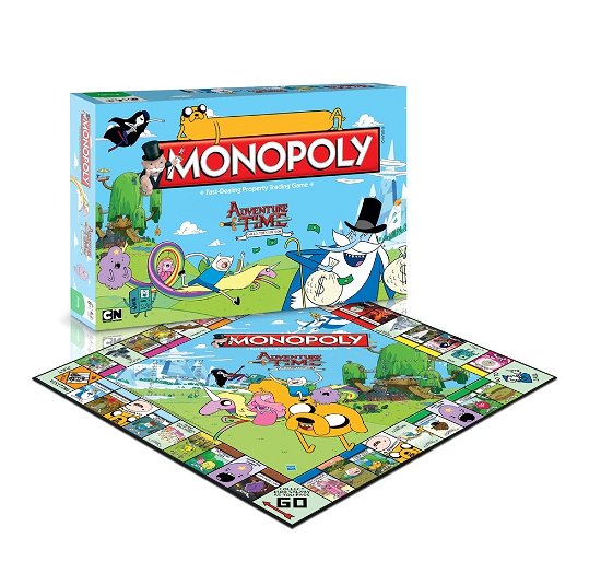 Monopoly - Adventure Time - Brætspil - HASBRO GAMING - 5036905021487 - 2015