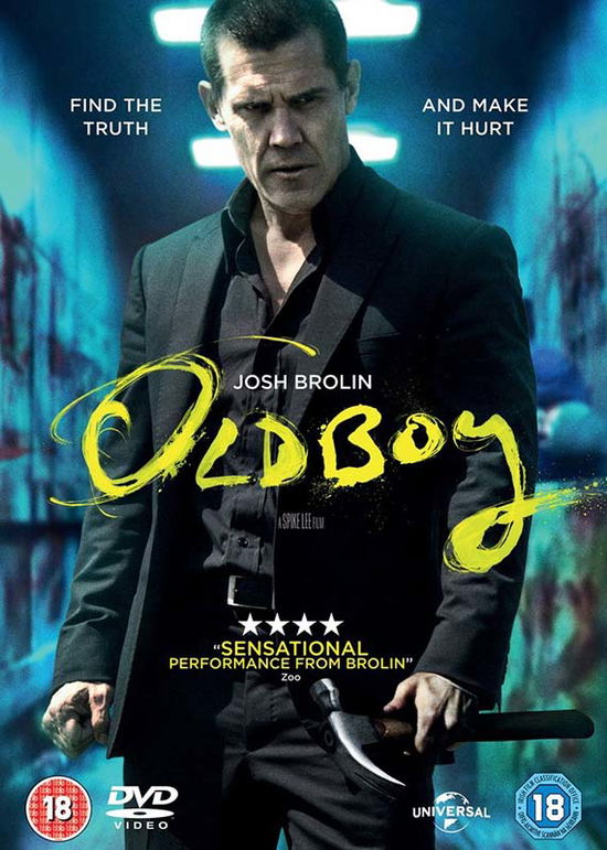 Cover for Oldboy (DVD) (2014)