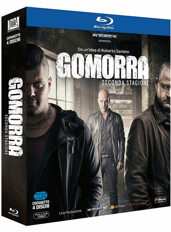 Cover for Domenico Balsamo,maria Pia Calzone,fortunato Cerlino,marco D'amore,salvatore Esposito,marco Palvetti · Gomorra - Stagione 02 (Blu-ray) (2020)