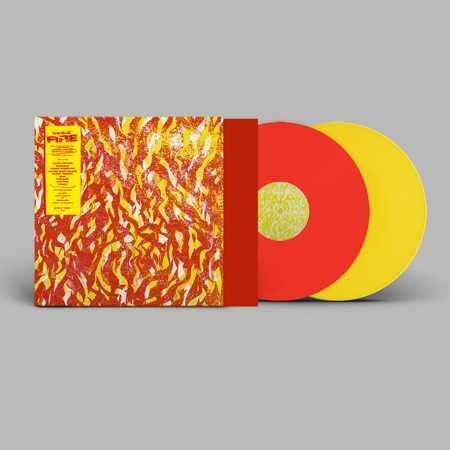 The Bug · Fire (LP) [Limited Indie Red & Yellow edition] (2021)