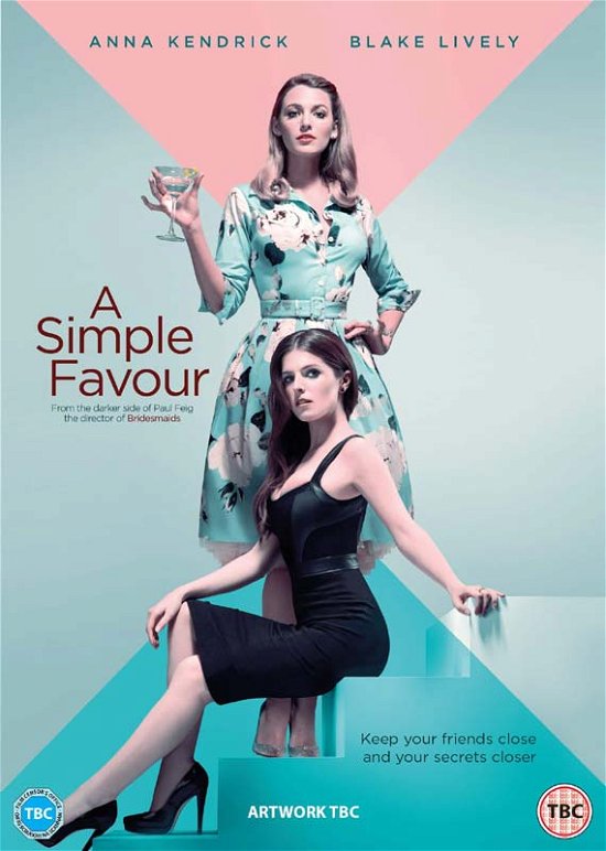 Cover for A Simple Favour (DVD) (2019)