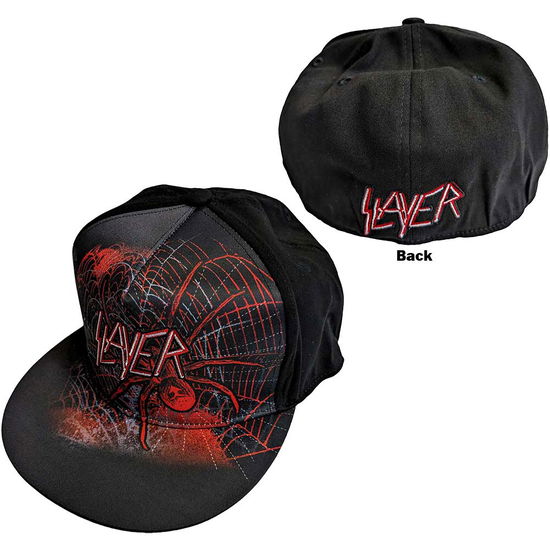 Cover for Slayer · Slayer Unisex Snapback Cap: Spiderweb (Klær)