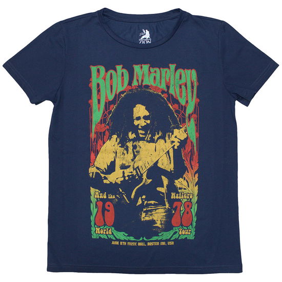 Bob Marley Ladies T-Shirt: 1978 - Bob Marley - Gadżety -  - 5056737277487 - 8 października 2024