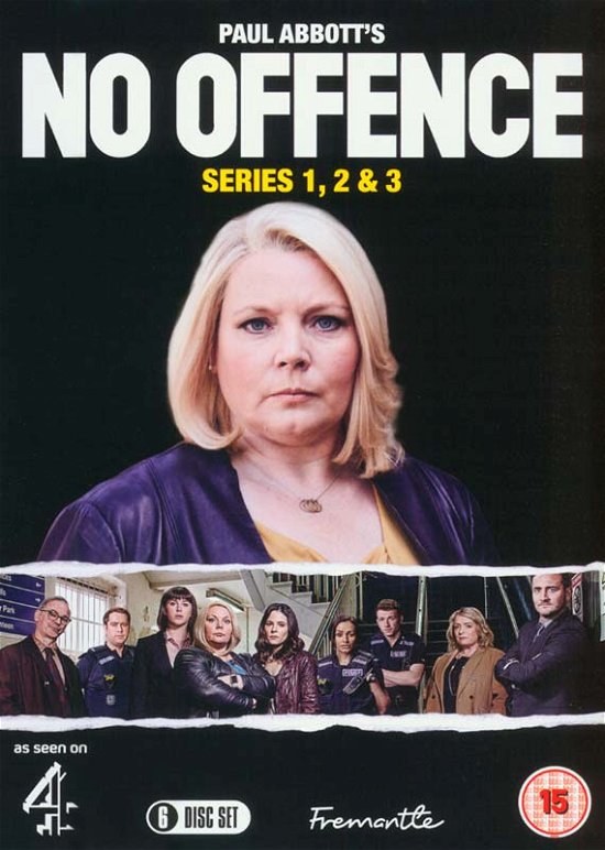 Cover for No Offence  Series 13 · No Offence Series 1 to 3 Complete Collection (DVD) (2018)
