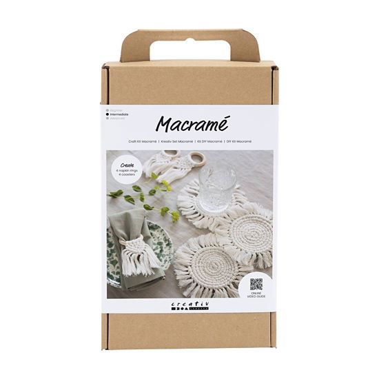 Craft Kit MacramÃ© - Table Decorations (977624) - Diy Kit - Merchandise - Creativ Company - 5712854696487 - 