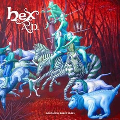 Cover for Hex A.d. · Delightful Sharp Edges (LP) (2023)