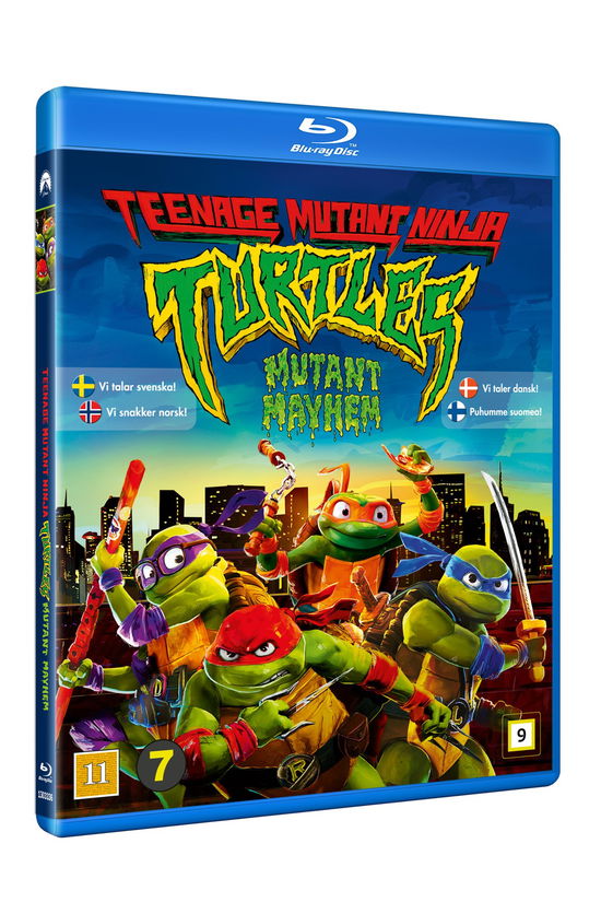 Teenage Mutant Ninja Turtles: Mutant Mayhem - Teenage Mutant Ninja Turtles - Films - Paramount - 7333018028487 - 22 januari 2024