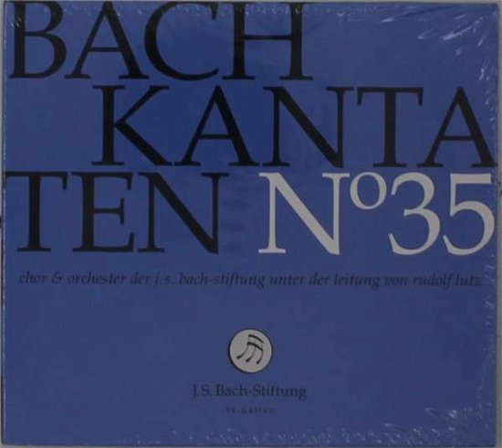 Cover for Choir &amp; Orchestra Of The J.S. Bach Foundation · Bach Kantaten No.35 (CD) (2021)