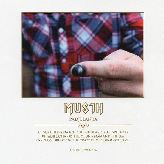 Cover for Musth · Padjelanta (CD) (2017)