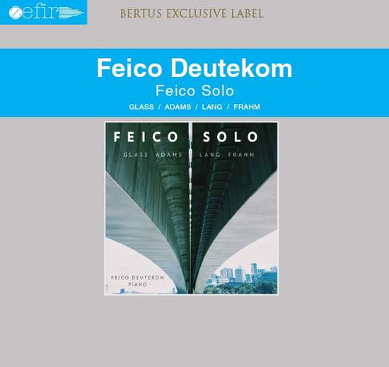 Feico Solo - Adams / Deutekom - Musik - ZEFIR - 8717774570487 - 2. marts 2018