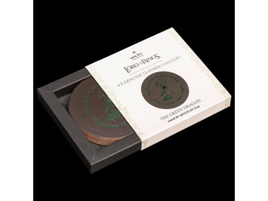 Lord of the Rings Leather Coaster Set of 4 - the G - Other - Other -  - 9420024723487 - October 31, 2019