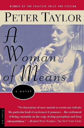 Cover for Peter Taylor · A Woman of Means: a Novel (Taschenbuch) (1996)