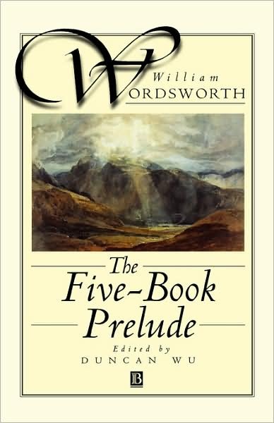 Cover for William Wordsworth · The Five-Book Prelude (Innbunden bok) (1997)