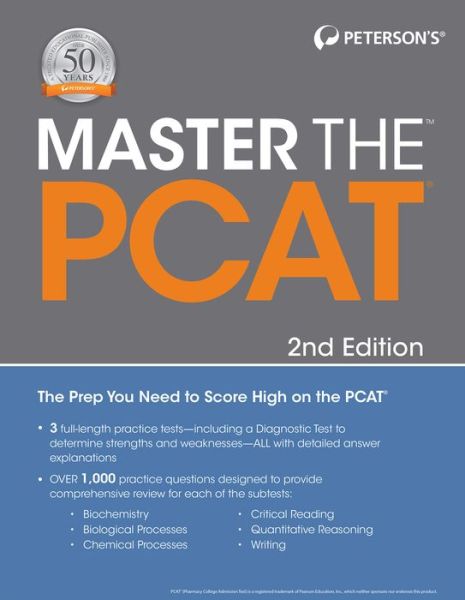 Cover for Peterson's · Master the PCAT (Paperback Book) (2018)