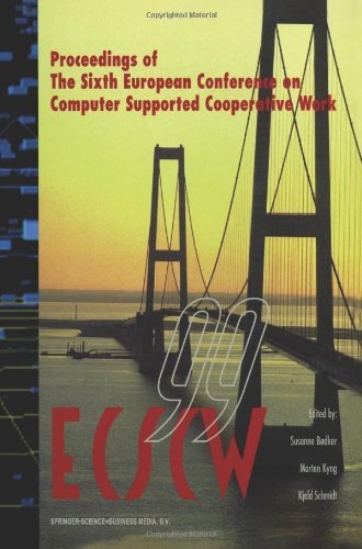 Cover for Kjeld Schmidt · ECSCW '99: Proceedings of the Sixth European Conference on Computer Supported Cooperative Work 12-16 September 1999, Copenhagen, Denmark (Pocketbok) [Softcover reprint of the original 1st ed. 1999 edition] (1999)