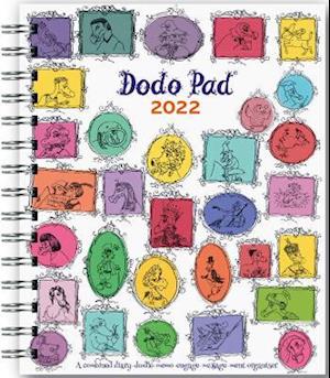 Cover for Lord Dodo · Dodo Pad Mini / Pocket Diary 2022 - Week to View Calendar Year: A Portable Diary-Doodle-Memo-Message-Engagement-Organiser-Calendar-Book with room for up to 5 people's appointments / activities (Book) [56 Revised edition] (2021)