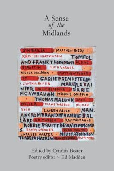 Cover for Cynthia a Boiter · A Sense of the Midlands (Paperback Book) (2014)
