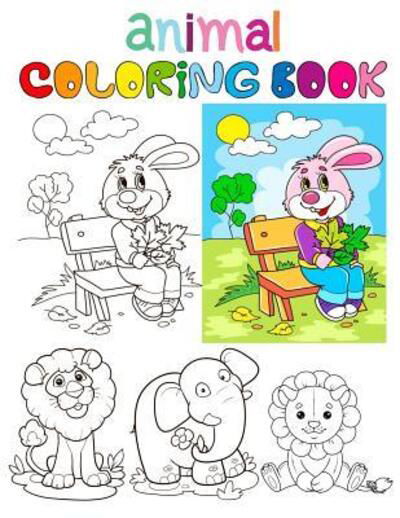 Animal Coloring Book - Sun Moon Journal Notebook Publishing - Books - Independently Published - 9781091101487 - March 23, 2019