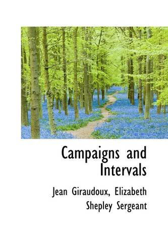 Cover for Jean Giraudoux · Campaigns and Intervals (Paperback Book) (2009)