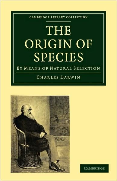 Cover for Charles Darwin · The Origin of Species: By Means of Natural Selection, or the Preservation of Favoured Races in the Struggle for Life - Cambridge Library Collection - Darwin, Evolution and Genetics (Pocketbok) [6 Revised edition] (2009)