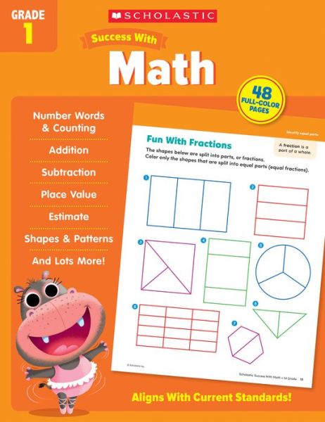 Scholastic Success with Math Grade 1 - Scholastic Teaching Resources - Kirjat - Scholastic Teaching Resources - 9781338798487 - tiistai 1. helmikuuta 2022