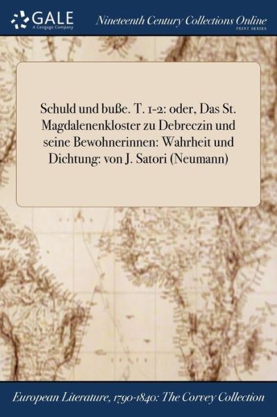 Cover for J Satori · Schuld Und Busse. T. 1-2 (Paperback Book) (2017)