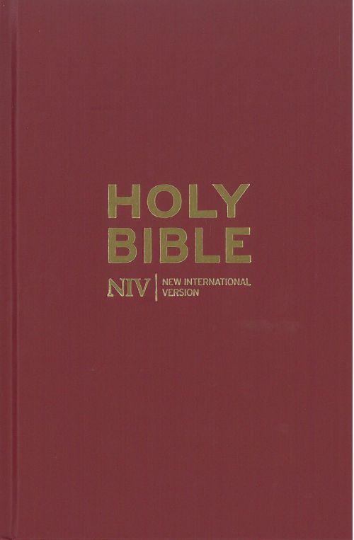 Cover for New International Version · NIV Popular Burgundy Hardback Bible - New International Version (Hardcover Book) (2011)