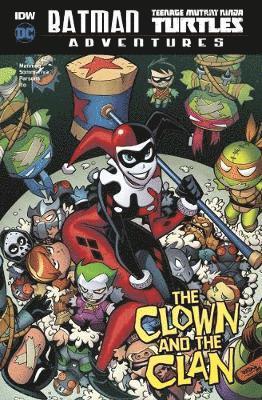 Cover for Matthew K. Manning · The Clown and the Clan - Batman / Teenage Mutant Ninja Turtles Adventures (Hardcover Book) (2018)