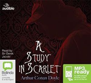 Cover for Sir Arthur Conan Doyle · A Study in Scarlet - Sherlock Holmes (Audiobook (MP3)) [Unabridged edition] (2016)