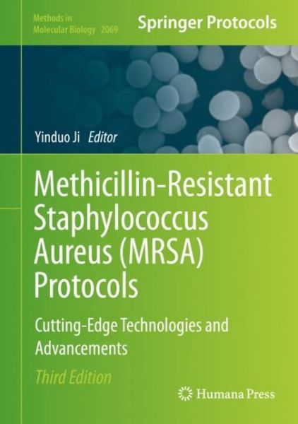 Cover for Methicillin Resistant Staphylococcus Aureus MRSA Protocols (Book) [3rd ed. 2020 edition] (2019)