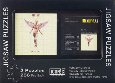 Two Nirvana in Utero Jigsaw Puzzles in Tin Gift Box - 2 Each, 256 Pieces - Hal Leonard - Inne - Hal Leonard Corporation - 9781495077487 - 1 kwietnia 2020