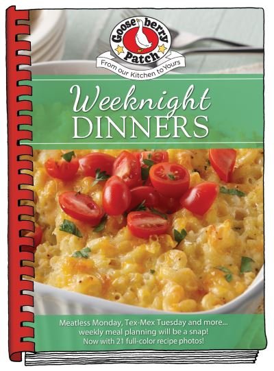 Cover for Gooseberry Patch · Weeknight Dinners - Everyday Cookbook Collection (Innbunden bok) (2021)