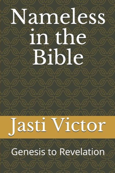 Cover for Jasti Victor · Nameless in the Bible (Paperback Book) (2019)