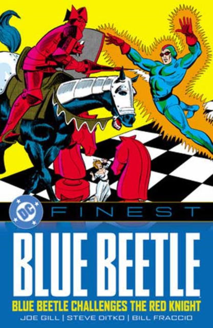 Cover for DC Finest: Blue Beetle: Blue Beetle Challenges the Red Knight (Paperback Book) (2025)