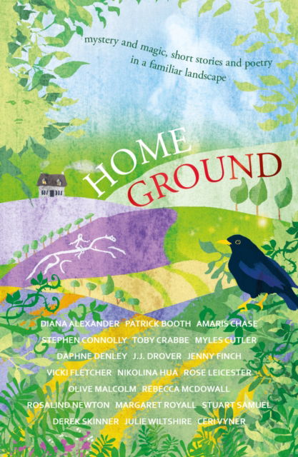 Cover for Amaris Chase · Home Ground: mystery and magic, short stories and poetry in a familiar landscape (Paperback Book) (2024)