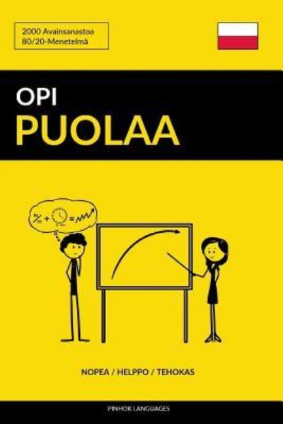Cover for Pinhok Languages · Opi Puolaa - Nopea / Helppo / Tehokas (Paperback Book) (2018)
