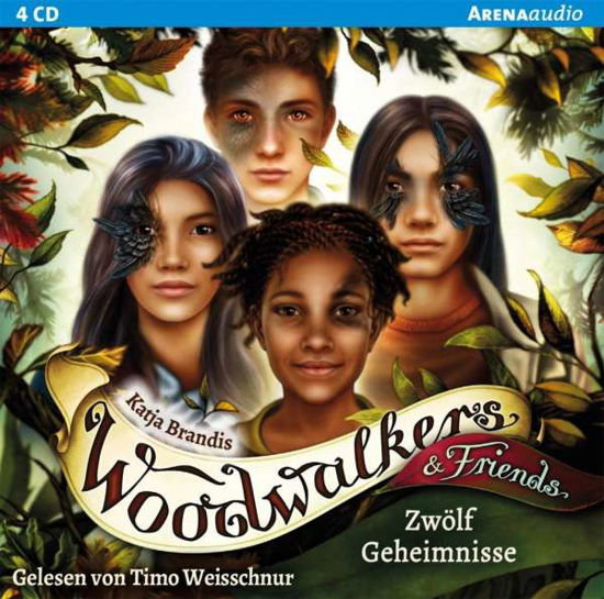 CD Woodwalkers & Friends (2). Zwölf Geheimnisse - Katja Brandis - Music - Arena Verlag GmbH - 9783401241487 - 