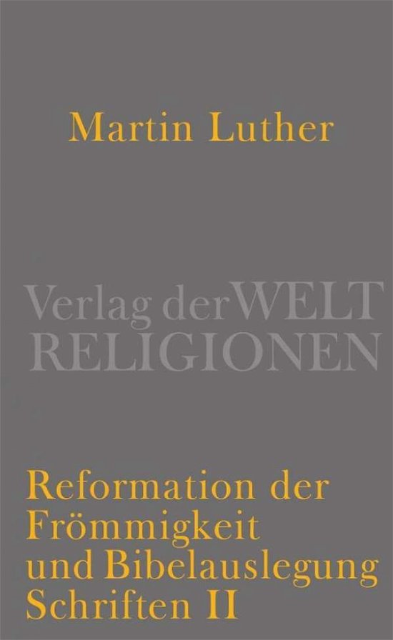 Cover for Luther · Luther:reformation Der FrÃ¶mmigkeit (Book)