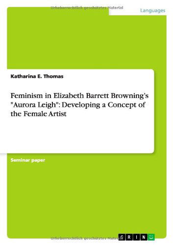 Cover for Thomas · Feminism in Elizabeth Barrett Br (Book) (2011)