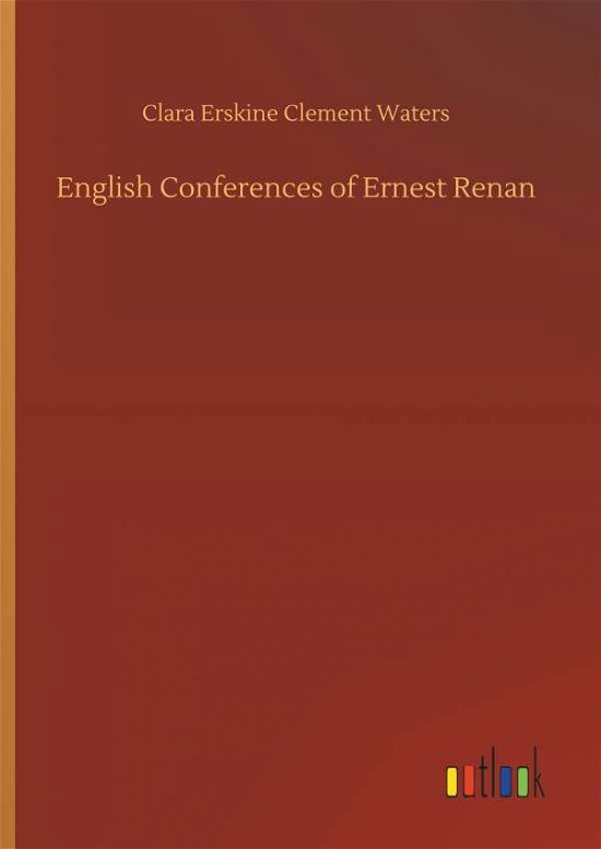 Cover for Waters · English Conferences of Ernest Re (Bok) (2018)
