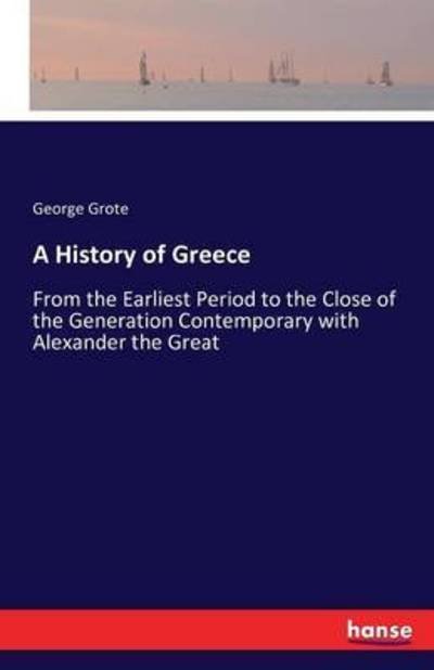 Cover for Grote · A History of Greece (Bok) (2016)