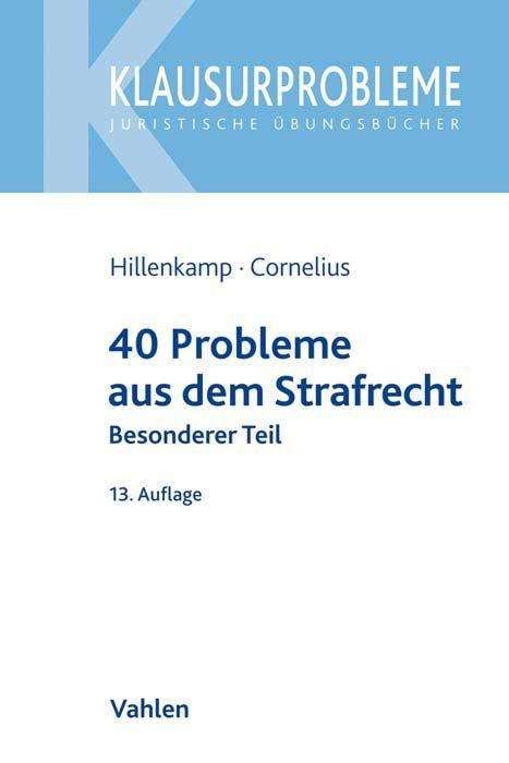Cover for Hillenkamp · 40 Probleme aus dem Strafrec (Book)