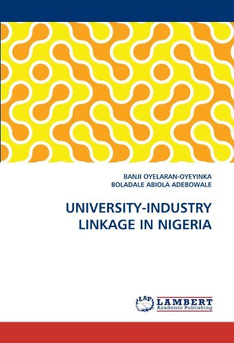 Cover for Boladale Abiola Adebowale · University-industry Linkage in Nigeria (Paperback Book) (2010)