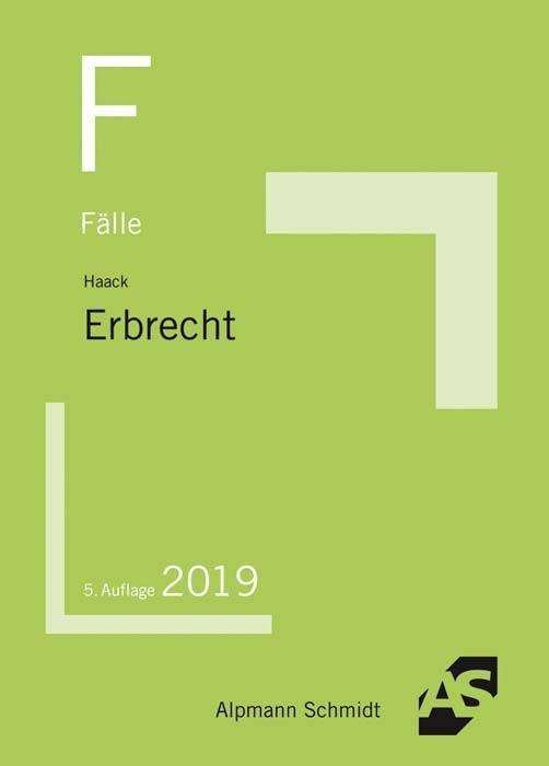 Cover for Haack · Fälle Erbrecht (Book)