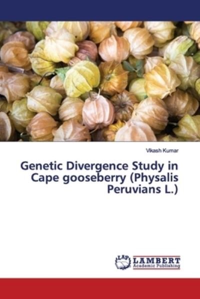 Cover for Kumar · Genetic Divergence Study in Cape (Book) (2019)