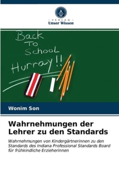 Cover for Son · Wahrnehmungen der Lehrer zu den Sta (N/A) (2021)